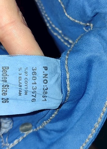 Mavi Renk Kadın Jean - Görsel 7