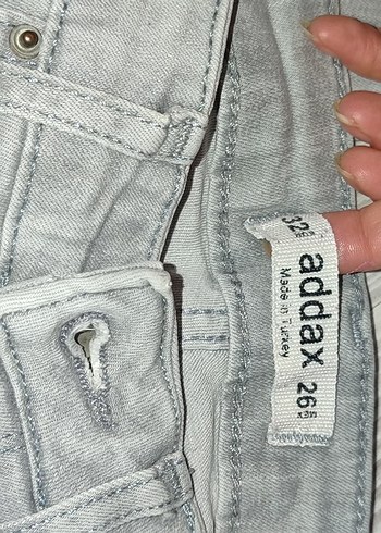 Gri Regular Fit Kadın Kot Pantolon - Görsel 4