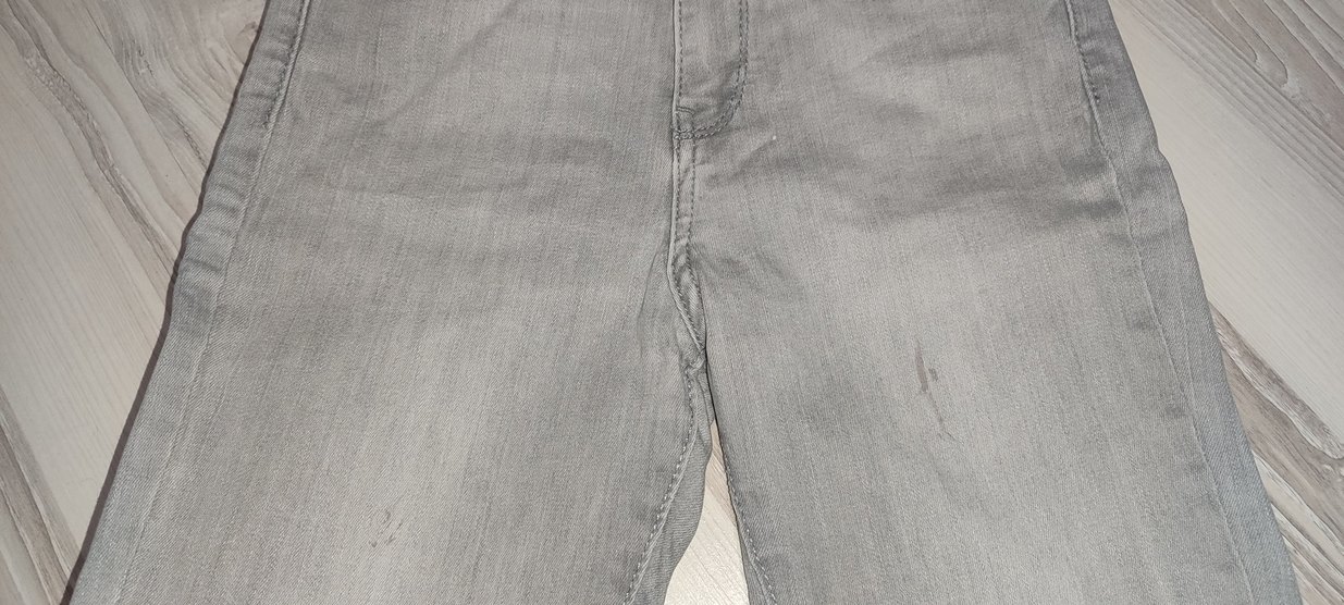 Gri Regular Fit Kadın Kot Pantolon - Görsel 3