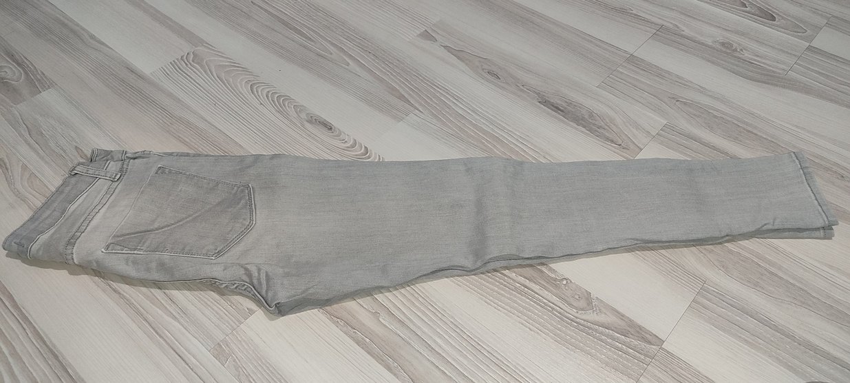 Gri Regular Fit Kadın Kot Pantolon - Görsel 2