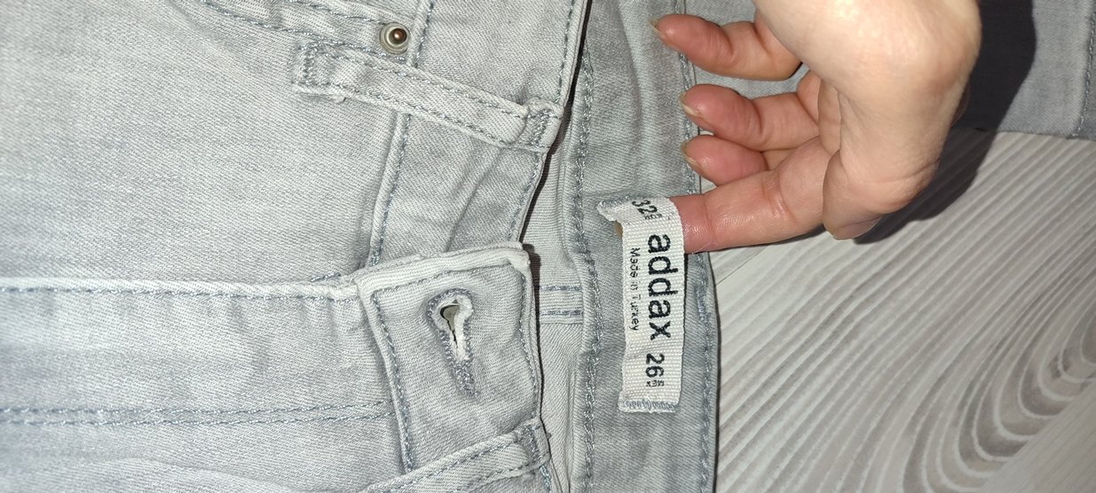 Gri Regular Fit Kadın Kot Pantolon - Görsel 4