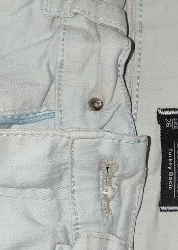 Buz Mavisi Kadın Denim Pantolon - Görsel 4