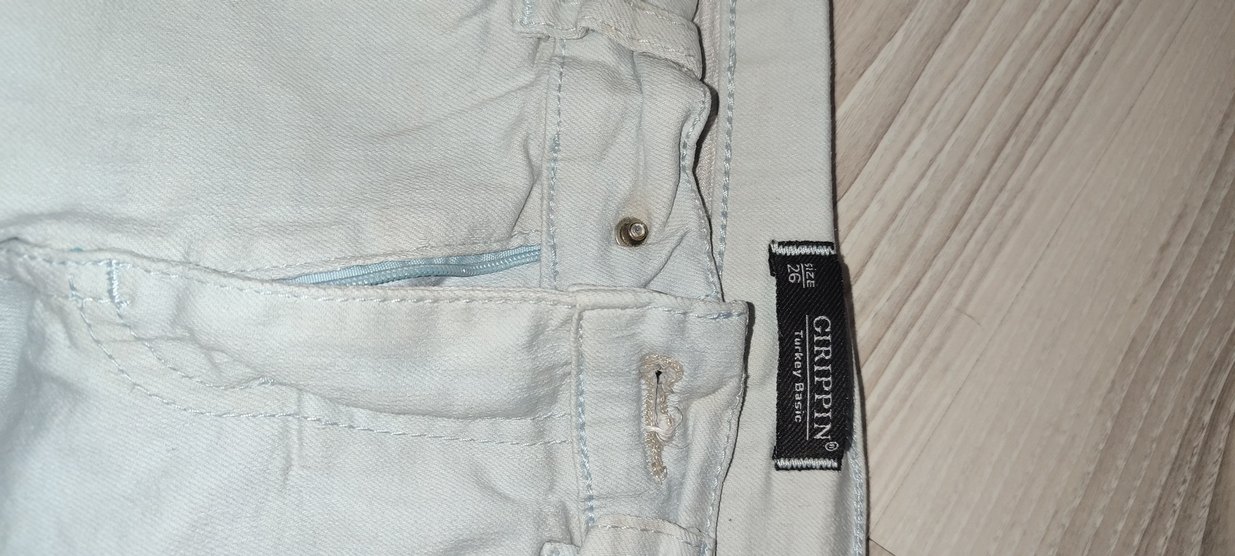 Buz Mavisi Kadın Denim Pantolon - Görsel 4