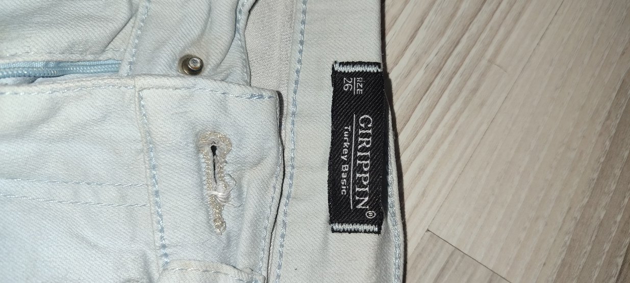 Buz Mavisi Kadın Denim Pantolon - Görsel 3