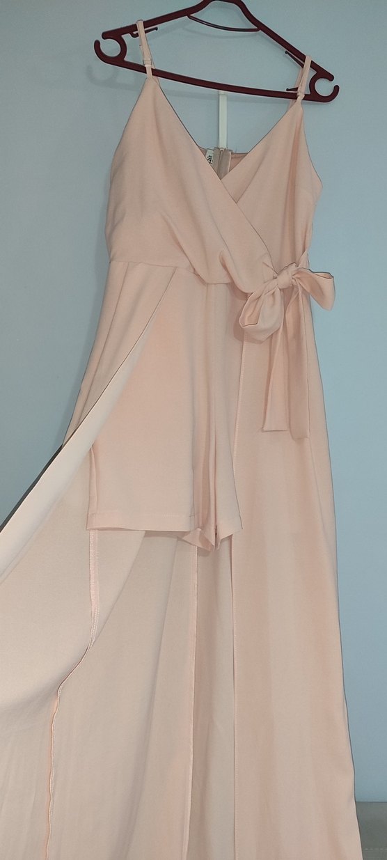 Somon Askılı Drapeli Uzun Tulum - Görsel 5