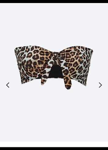 Leopar Bikini üst