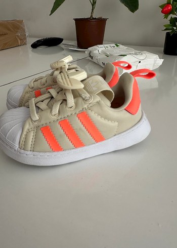 Kız Çocuk Renkli Adidas Sneaker - Görsel 2