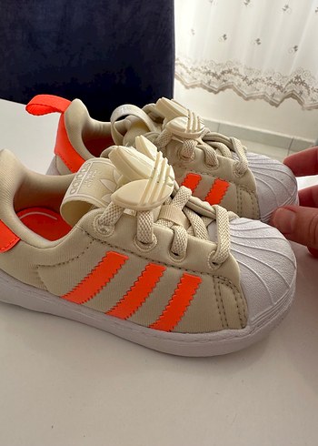 Kız Çocuk Renkli Adidas Sneaker - Görsel 5
