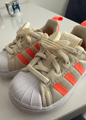 Kız Çocuk Renkli Adidas Sneaker - Görsel 7