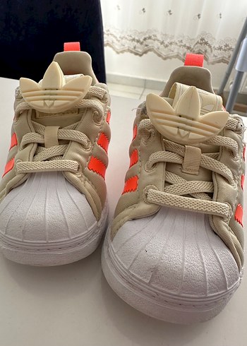 Kız Çocuk Renkli Adidas Sneaker - Görsel 4