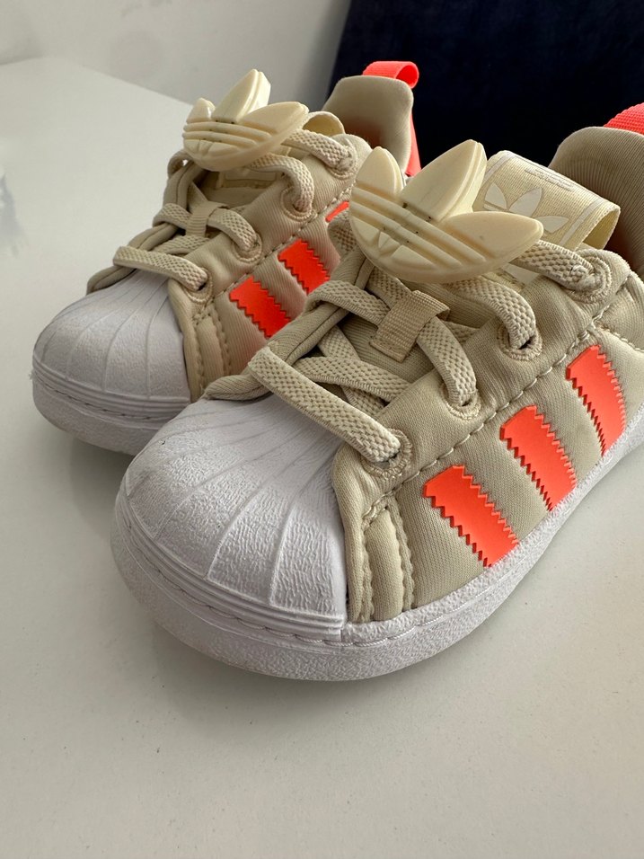 Kız Çocuk Renkli Adidas Sneaker - Görsel 3