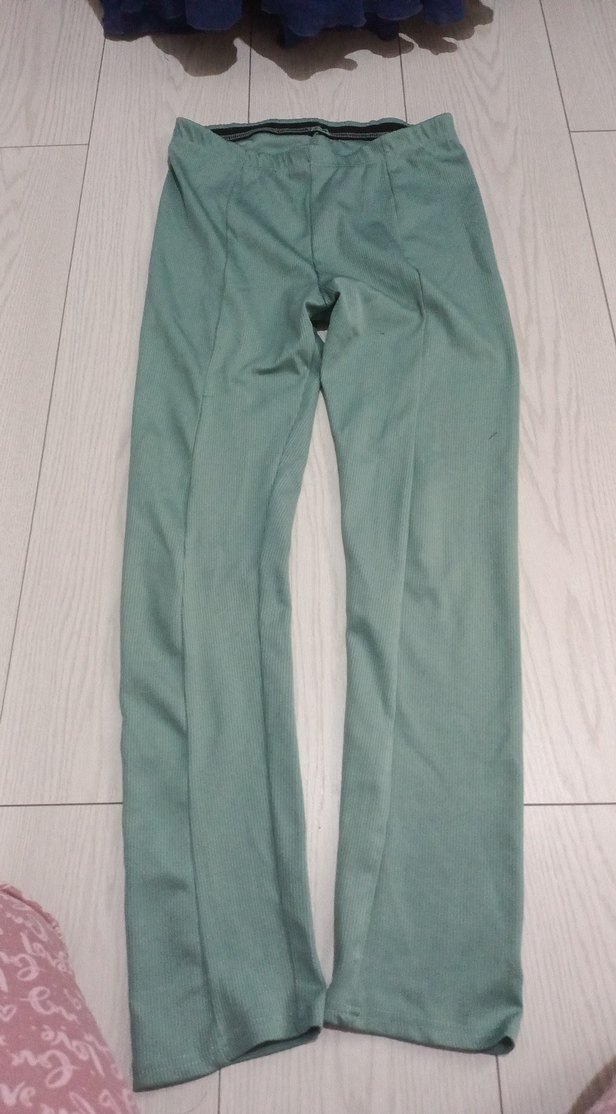 Kız Çocuk Gri Regular Fit Pantolon - Görsel 2