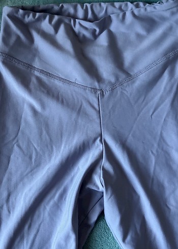 Mor Midi Spor Şortu - Görsel 2