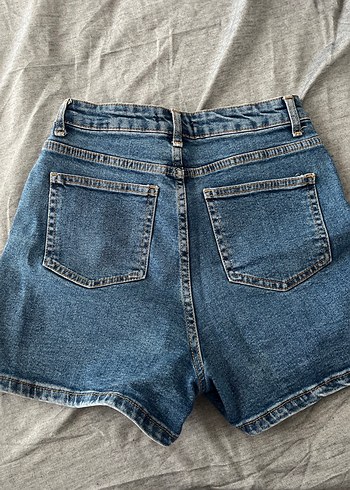 34 Beden mavi Renk Kadın Mavi Denim Mini Şort