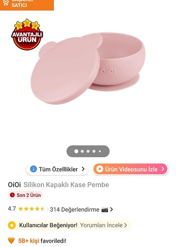 Pastel Renkli oioi orjinal Çocuk Tabak Seti - Görsel 4