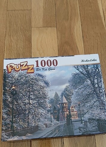  Beden Renk 1000 parça puzzle ( 6 adet)