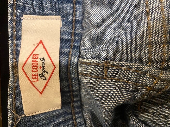 32 Beden Lee cooper kot pantolon