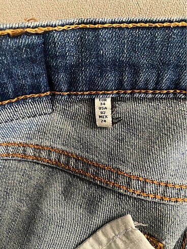 xs Beden Zara kot pantolon