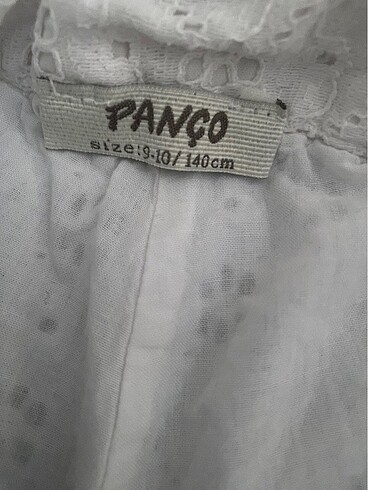 10 Yaş Beden Panço yazlık pantolon