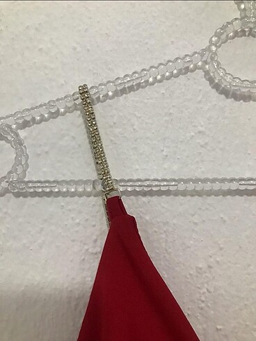 l Beden kırmızı Renk Kısa elbise