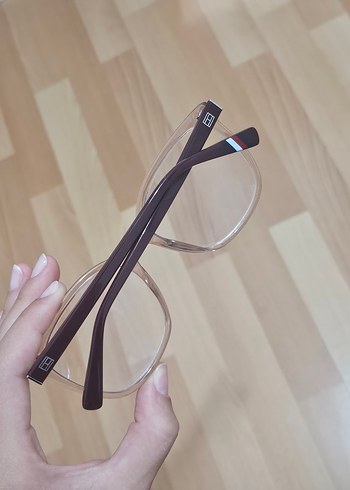  Beden bordo Renk Transparan Minimalist Kadın Gözlüğü tommy hilfiger