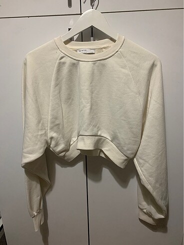 Bershka crop sweatshirt