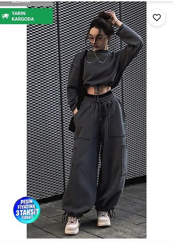 Oversize Eşofman Takımı