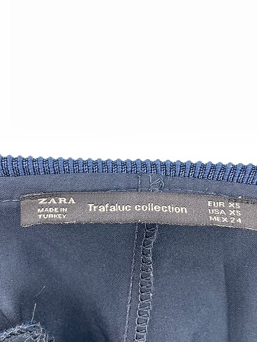 xs Beden lacivert Renk Zara Düz Kesim %70 İndirimli.