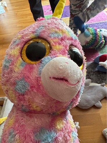 Diğer Ty pembe unicorn pelus
