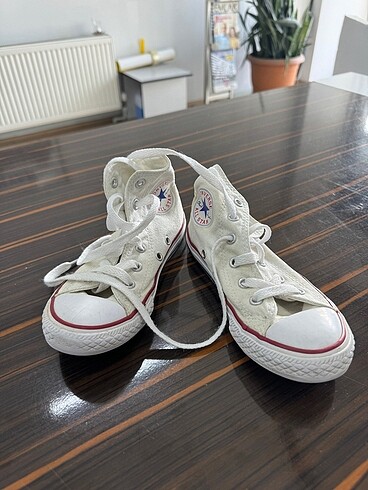 Converse cocuk beyaz unisex 29 no