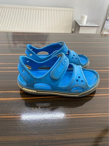 Crocs cocuk sandalet 25-26 mavi