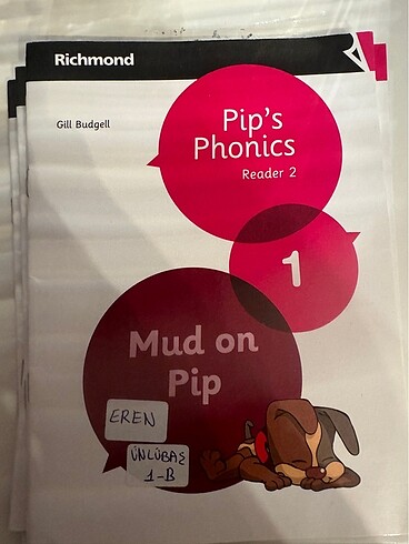 Pips phonics 6kitap level 1 Richmond