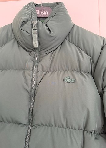 Lacoste Koyu Yeşil Şişme Mont - Görsel 5