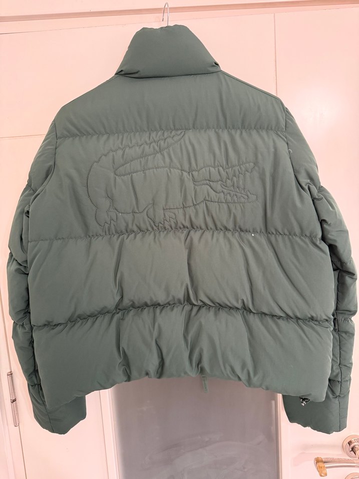 Lacoste Koyu Yeşil Şişme Mont - Görsel 3