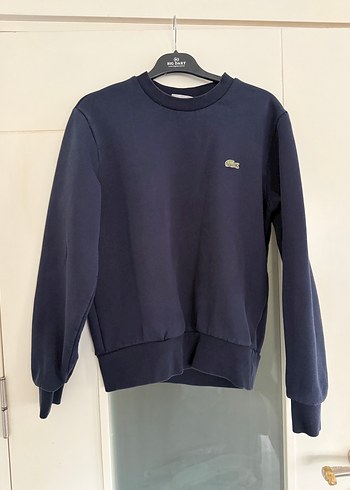 Lacivert Bisiklet Yaka Sweatshirt lacoste - Görsel 2