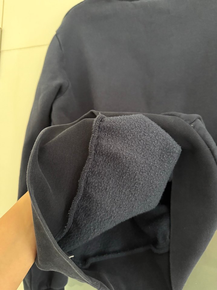 Lacivert Bisiklet Yaka Sweatshirt lacoste - Görsel 5