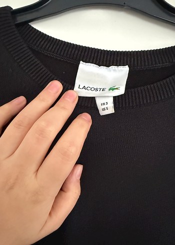 Lacoste Erkek Classic Fit Siyah Bisiklet Yaka Sweatshirt - Görsel 5