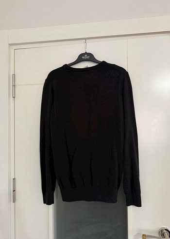 Lacoste Erkek Classic Fit Siyah Bisiklet Yaka Sweatshirt - Görsel 4