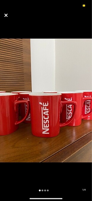 12li Nescafe Bardağı Set