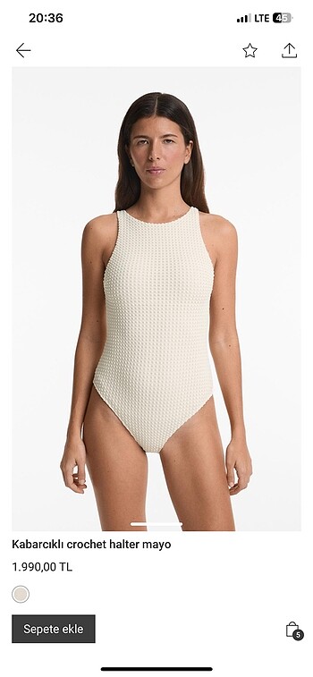 Oysho crochet mayo