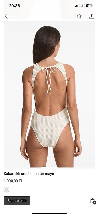 Oysho Oysho crochet mayo