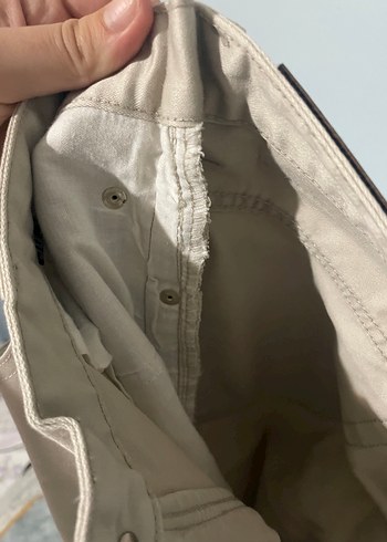 Bej Regular Fit Erkek Keten Pantolon - Görsel 6