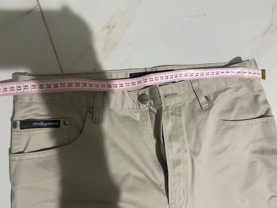 Bej Regular Fit Erkek Keten Pantolon - Görsel 2