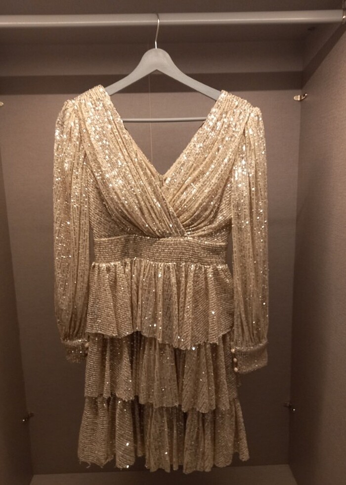 Payetli abiye - Görsel 2