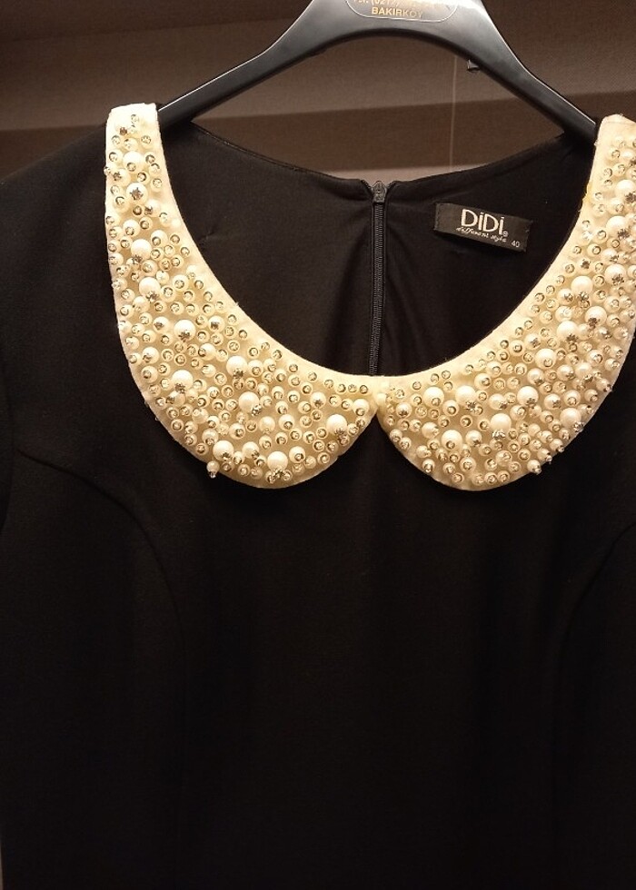 Bebe yaka detaylı elbise - Görsel 2