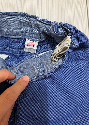 LC Waikiki Düğmeli Mavi Erkek Çocuk Kot Pantolon