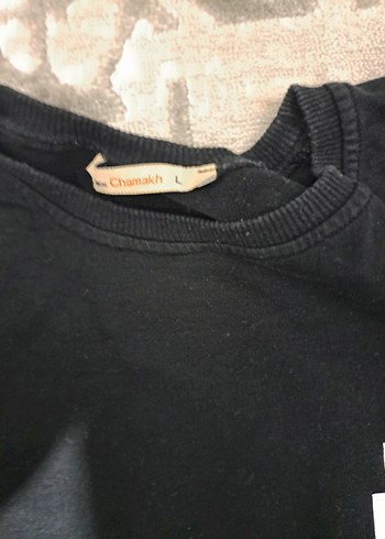 Diğer Siyah Uzun Kollu Kadın Sweatshirt