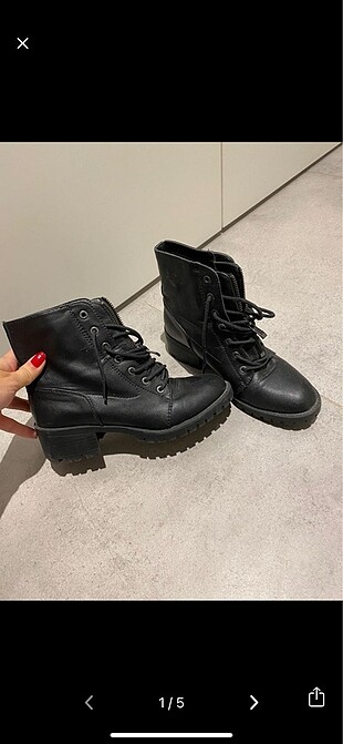 bershka deri bot