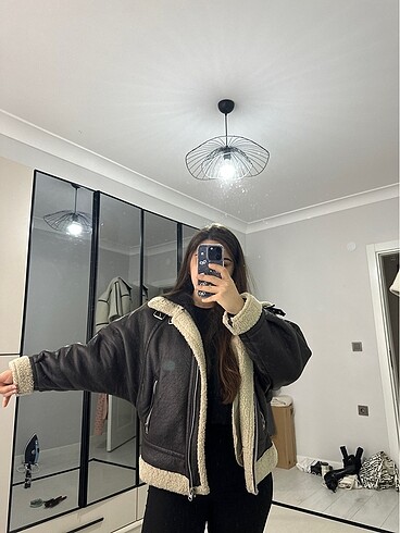 Pull and bear Yünlü kürk