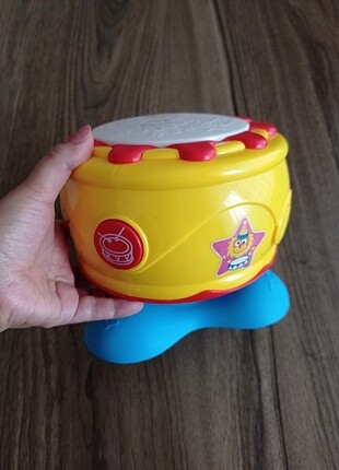 Işıklı sesli oyuncak davul